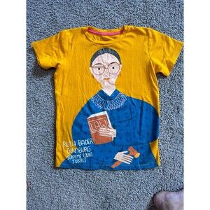 Girls RGB yellow size 10 short sleeve piccolina